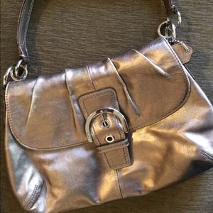 💕SALE Coach Gold Bag